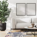 blank frame mockup in home interior, 3d render - PhotoDune Item for Sale