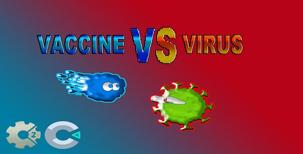 Vaccine vs virus - ( C3P + HTML5)