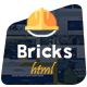 Bricks, Construction HTML Template + RTL Ready - ThemeForest Item for Sale