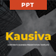 Kausiva - Multipurpose Corporate Business Powerpoint Template - GraphicRiver Item for Sale