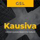 Kausiva - Multipurpose Corporate Business Google Slides Template - GraphicRiver Item for Sale