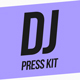 Mono - DJ Press Kit / Resume Template For Nightclub Professionals - GraphicRiver Item for Sale
