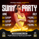 Summer Tour Party Flyer - GraphicRiver Item for Sale