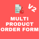 Multi Product Order Form 2 - CodeCanyon Item for Sale