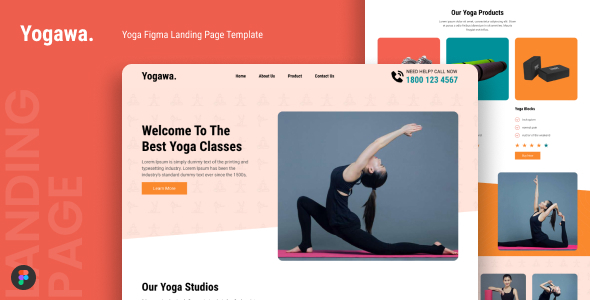 Yogawa — Yoga Figma Template