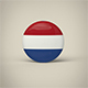Netherlands Badge - 3DOcean Item for Sale