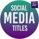 Social Media Lower Thirds - VideoHive Item for Sale