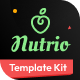 Nutrio - Diet & Nutrition Coach Template Kit - ThemeForest Item for Sale
