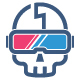 VR Skull Logo - GraphicRiver Item for Sale