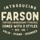 Farson - Vintage Typeface - GraphicRiver Item for Sale