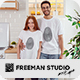 Couple T-Shirt Mock-Up Set - GraphicRiver Item for Sale