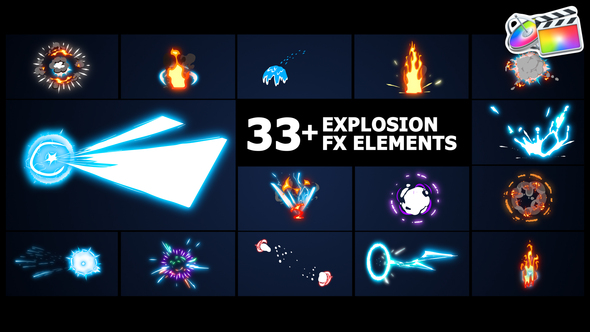 Action Elements Pack | FCPX alt