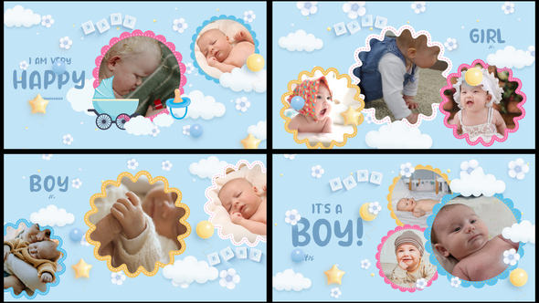 Baby album slideshow