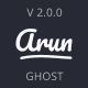 Arun - Personal Blog And Newsletter Ghost Theme - ThemeForest Item for Sale