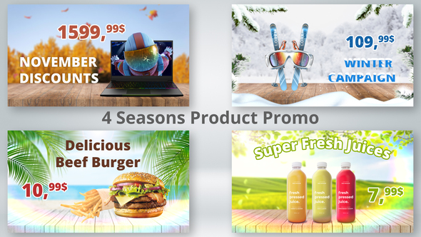 4 Seasons Product Promo