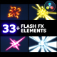 Flash FX Elements Pack | DaVinci Resolve - VideoHive Item for Sale