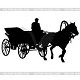 Horse Drawn Carriage Pass By