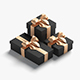Gift boxes set - 3 box shapes - 3DOcean Item for Sale