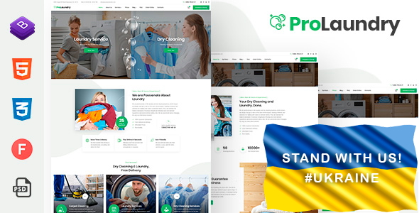 ProLaundry - Laundry HTML Template