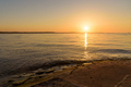 Sunset at Baltic sea in Swinoujscie - PhotoDune Item for Sale