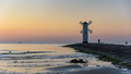 Stawa Mlyny an official symbol of Swinoujscie at dusk - PhotoDune Item for Sale