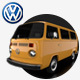 Volkswagen Transporter T2 Van - 3DOcean Item for Sale
