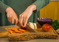 Several vegetables on top of a wooden board - PhotoDune Item for Sale