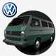 Volkswagen Transporter T3 Van - 3DOcean Item for Sale