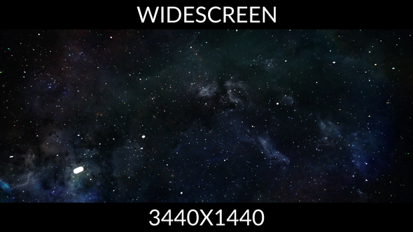 4k Flying Among the Stars Widescreen