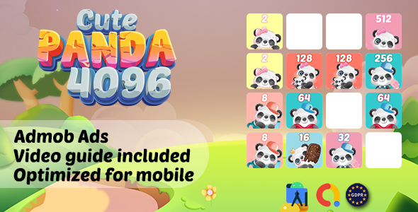 Cute Panda 2048