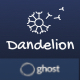 Dandelion - Modern Ghost Theme for Personal or Company Blogging - ThemeForest Item for Sale