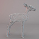 DEER WIREFRAME - 3DOcean Item for Sale