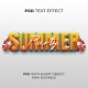 Summer Party Text Effect Style - GraphicRiver Item for Sale