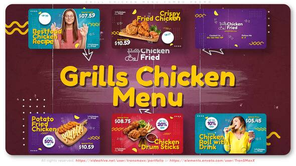 Grill Chicken Menu Combo Promo