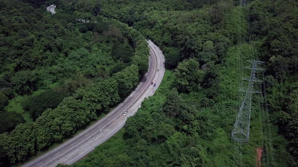 Logistic Concept Countryside Road 