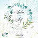 Eucalyptus Wedding Invitation Set - GraphicRiver Item for Sale