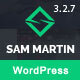 Sam Martin - Personal vCard Resume WordPress Theme - ThemeForest Item for Sale