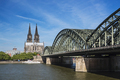 Cologne Cathedral And Rhine River, Germany - PhotoDune Item for Sale