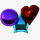 Foil Balloons - 3DOcean Item for Sale