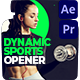Dynamic Sports Opener - VideoHive Item for Sale