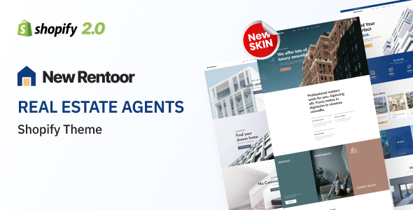 Rentoor - Shopify for Real Estate Agents Theme