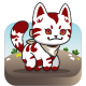 Kabuki Cat Game Asset Sprites - GraphicRiver Item for Sale