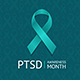 PTSD or Post Traumatic Stress Disorder Awareness Month Concept. Vector - GraphicRiver Item for Sale