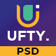 Ufty | NFT Marketplace PSD Template - ThemeForest Item for Sale
