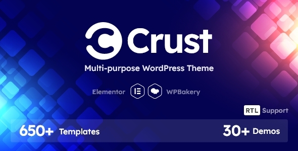 Crust - multipurpose wordpress theme