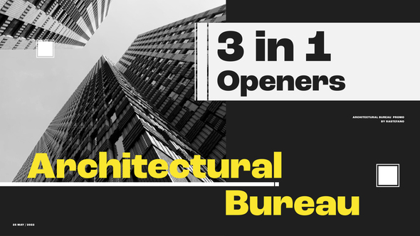 Architecture Bureau Promo Openers 3 in 1