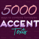 Accent Texts - VideoHive Item for Sale