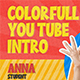 Colorful YouTube Vlog Intro - VideoHive Item for Sale