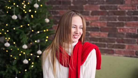 Young Woman Indoors