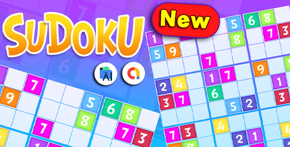 Classic Sudoku Puzzle Offline Games (Android Studio – Admob – GDPR)